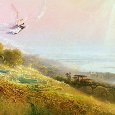 La Cité céleste et la rivière de la félicité - John Martin