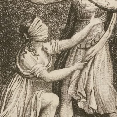Armoflède tente de séduire Angilbert (Chevaliers Cygne, t3, Fauche, 1797)