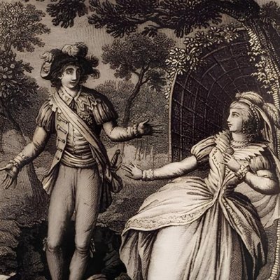 Delphina revoit Dom Manuel (Delphina, t1, Le Prieur, An VI) - Bovinet d'après Binet