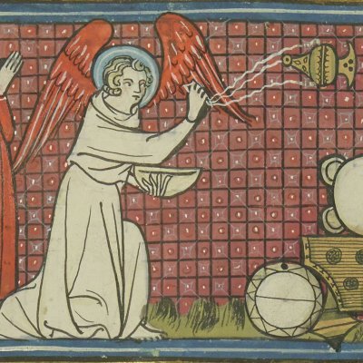 La chambre des beautés (Roman de Troie, Bnf Français 60, f140v)