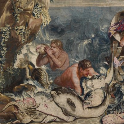 L'eau (tenture des Éléments) - Gobelins, d'après Le Brun