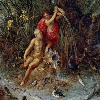 Les quatre éléments. L'eau (Série Borromeo) - Jan Brueghel l'Ancien