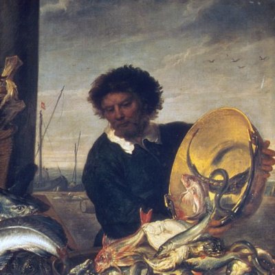 Le marché aux poissons - Frans Snyders
