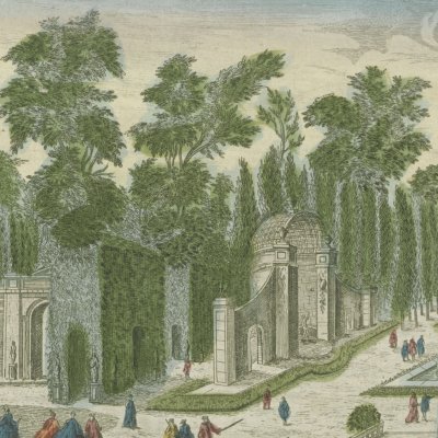 Vue du sérail du Grand Seigneur où la Grande Sultane fait sa demeure - André Basset