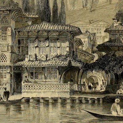 Maison des prêtres grecs, Yeni Kuey (Constantinople and the scenery…) - Thomas Allom