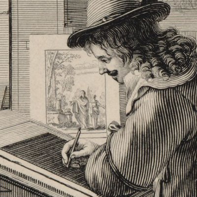 Le graveur (Les Métiers) - Abraham Bosse