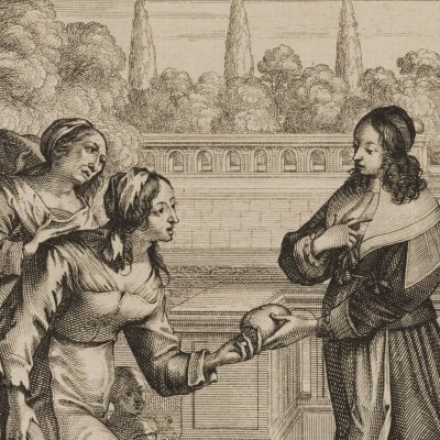 Donner à manger à ceux qui ont faim (Œuvres de miséricorde) - Abraham Bosse