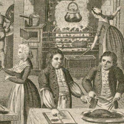 Frontispice du Guide de la Maîtresse de maison (Henderson, The housekeeper's instructor, Londres, 1804) - Collinger