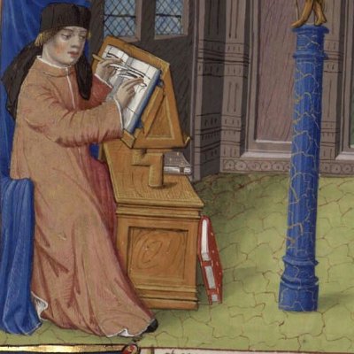 Invocation de Virgile à Bacchus (Virgilii opera, Dijon Ms 493, Géorgiques l.2)