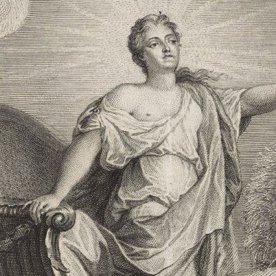 Junon déchaîne les vents (Galerie d'Énée au Palais Royal) - Tardieu d'après Coypel