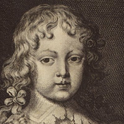 Portrait de Louis XIV enfant (Virgile trad. en prose, Toussaint Quinet, 1649) - Juste d'Egmont