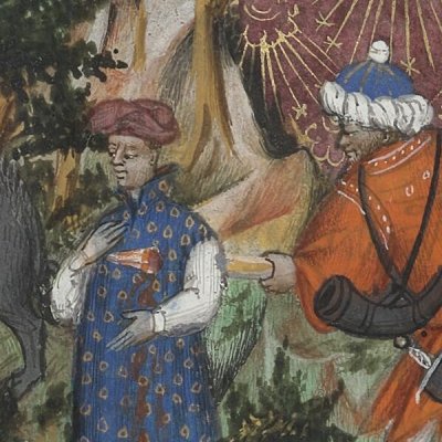 Crésus (Boccace, De casibus, Bnf Fr226, f57r) - Maître de Rohan