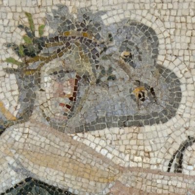 Psyché face à Éros endormi (Maison du Concours de boisson à Samandağı)