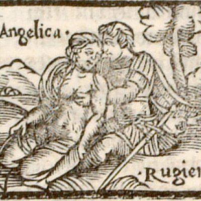 Roger tente de violer Angélique (Roland furieux, Zoppino 1530, ch.11)