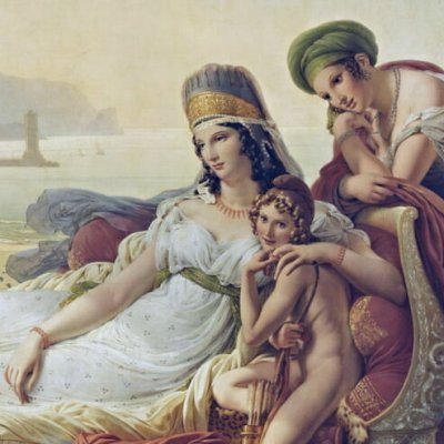 Énée racontant à Didon les malheurs de la ville de Troie - Pierre-Narcisse Guérin