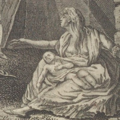 Milcourt retrouve Lucile et leur enfant (Le Cri du sentiment, Le Prieur, 1793)
