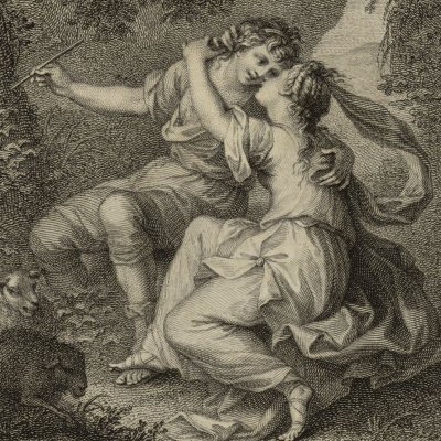 Angélique et Médor (Orlando furioso, éd. Molina, Birmingham 1770, ch.19) - Cipriani