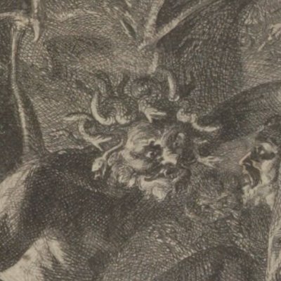 Ambrosio signe le pacte démoniaque (Le Moine t2, Delloye, 1840)