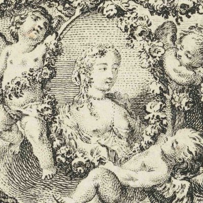 Dédicace à la Marquise de Pompadour (Francesco Algarotti, Il congresso di Citera, Paris, Prault, 1756)