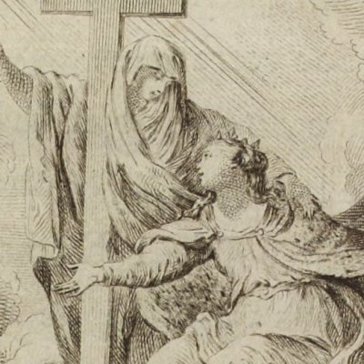 Batilde, cul-de-lampe (Baculard d'Arnaud, Les Épreuves du sentiment, t1) - Massard d'après Eisen