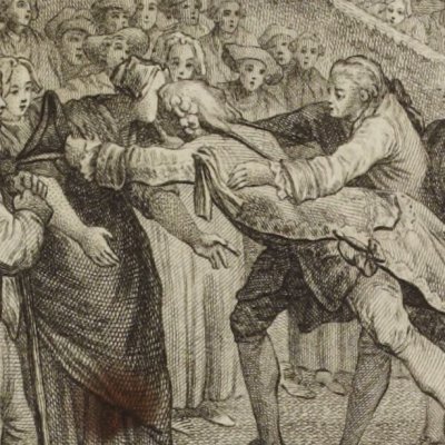 Bazile (Baculard d'Arnaud, Les Épreuves du sentiment, t3) - De Longueil d'après Eisen