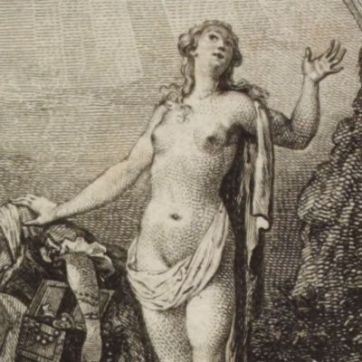 Bazile, cul-de-lampe (Baculard d'Arnaud, Les Épreuves du sentiment, t3) - De Launay d'après Eisen