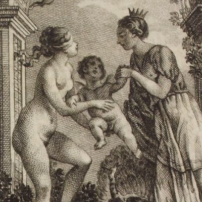 Lorezzo, cul-de-lampe (Baculard d'Arnaud, Les Épreuves du sentiment, t3) - Duflos d'après Marillier