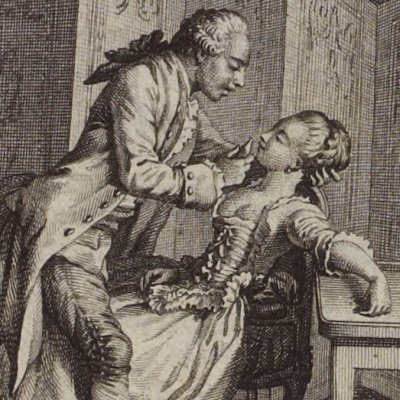 Ermance, vignette (Baculard d'Arnaud, Les Épreuves du sentiment, t4) - Halbou d'après Marillier