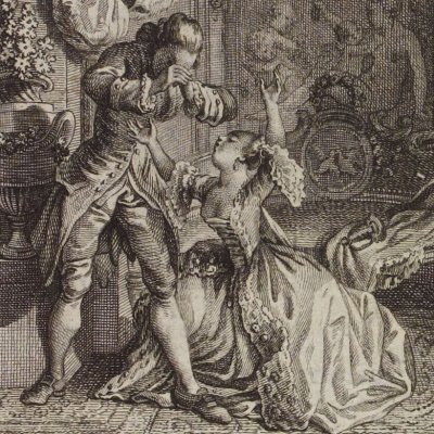 Germeuil, vignette (Baculard d'Arnaud, Les Épreuves du sentiment, t4) - Le Grand d'après Marillier