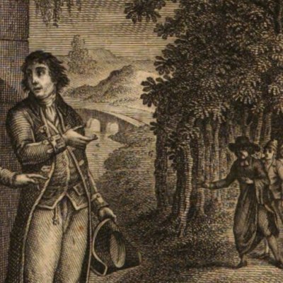 La ferme mystérieusement abandonnée (Paul, t4, Le Prieur, An X - 1802) - Bovinet d'après Binet