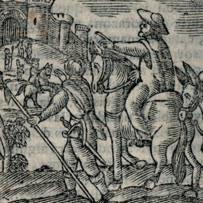 Sancho prend possession de l'île de Barataria (Don Quichotte, Barcelone, Juan Jolis, 2, 45)