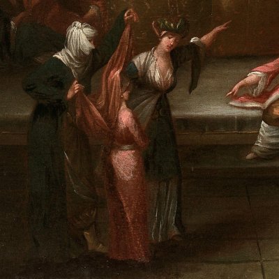 Nouvelle arrivée au harem - Jean-Baptiste Vanmour