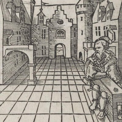 In Aulicos / Contre les courtisans (Alciat, Wechel, 1536)