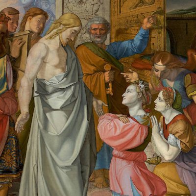 La parabole des vierges sages et des vierges folles - Peter von Cornelius