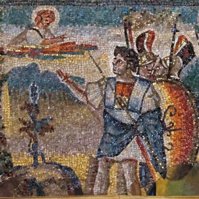 La bataille de Gabaon (Rome, Sainte-Marie-Majeure)