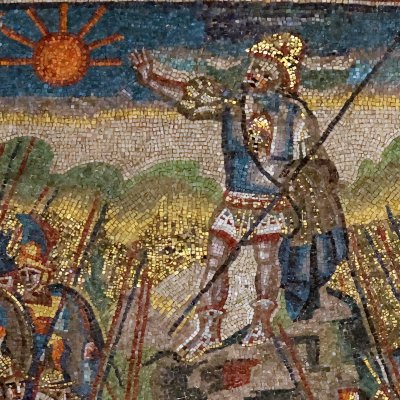 Josué arrêtant le soleil (Rome, Sainte-Marie-Majeure)