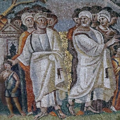 Séparation d'Abraham et Loth (Rome, Sainte-Marie-Majeure)