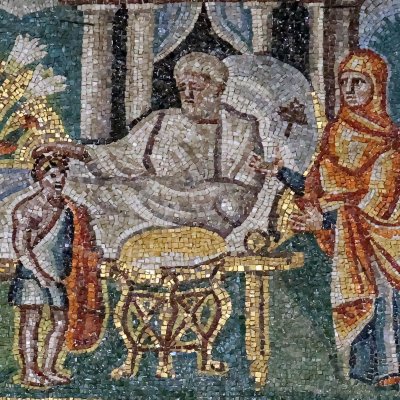 Isaac bénit Jacob (Rome, Sainte-Marie-Majeure)