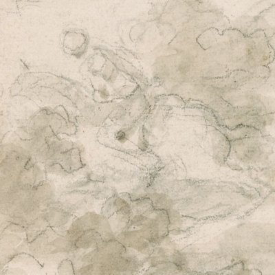 Ferragus et Roland à la poursuite de Sacripant (Dessins pour le Roland furieux) - Fragonard