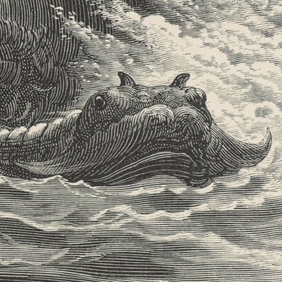 God Creates the animals of the Seas and the Skies (Milton's Paradise Lost, 1866) - Gustave Doré