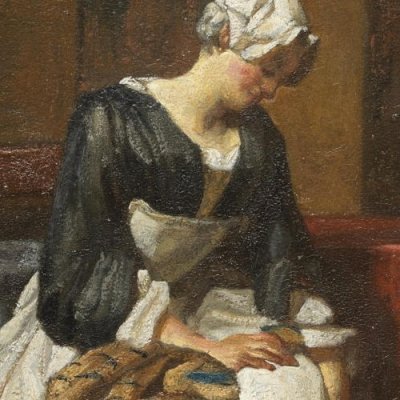 La brodeuse - Chardin