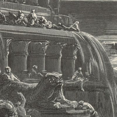 The Flood (Milton's Paradise Lost, 1866) - Gustave Doré