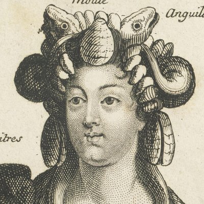 Habit de poissonnière (Costumes grotesques) - atelier de Larmessin