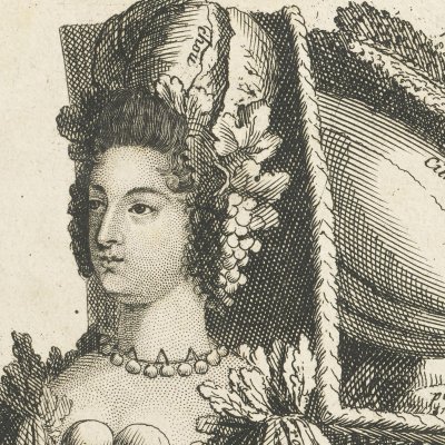 Habit de fruitière (Costumes grotesques) - atelier de Larmessin