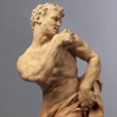 Le Faune (modello en terre cuite) - Pierre Puget