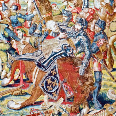 Reddition de François Ier (Tenture de la bataille de Pavie) - Van Orley et Dermoyen