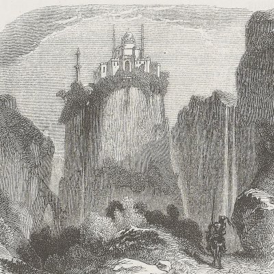 The Castle of Atlante (Orlando Furioso, c2, Mallet, 1844)
