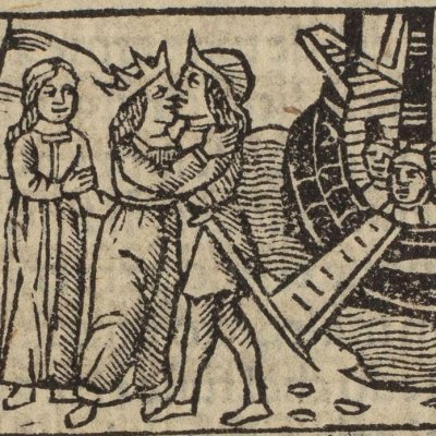 Roland quitte la reine (Orlando innamorato, l5 ch17, Venise, G. de Rusconi, 1513, rr3r)