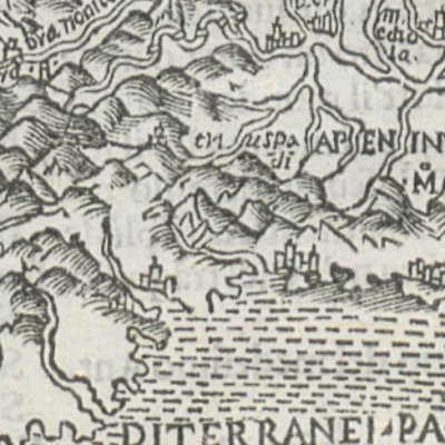 Carte liminaire (Roland amoureux, éd. Nicolini da Sabio, 1539)