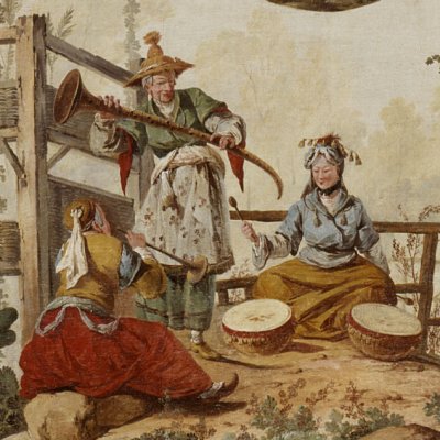 Musiciens chinois - Pillement